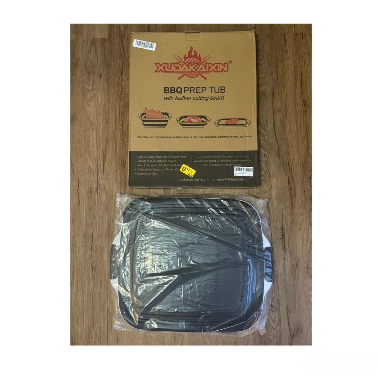Brand new X-Large Collapsible BBQ Prep Tub - photo 2