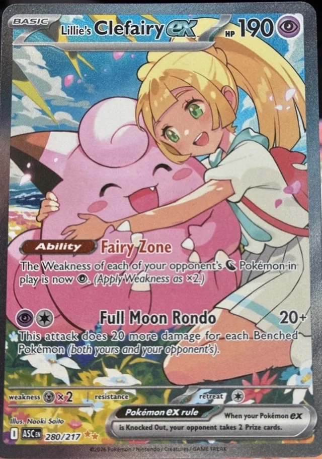 WTB PSA 10 Lillie’s clefairy from AH