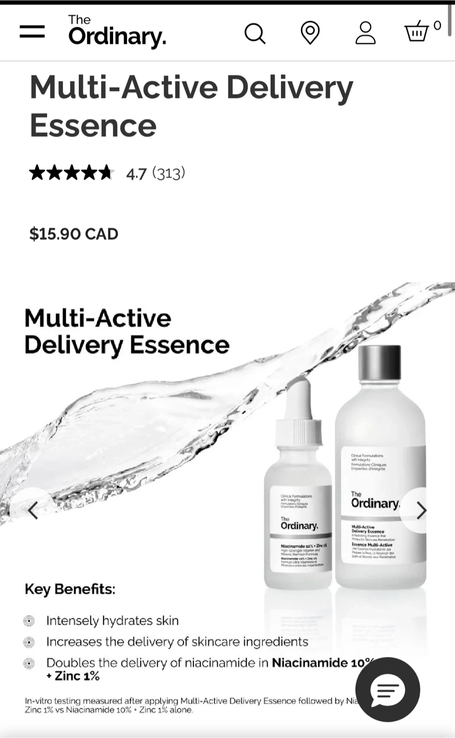 NEW 2 PCS of The Ordinary Multi-Active Delivery Essence - photo 3