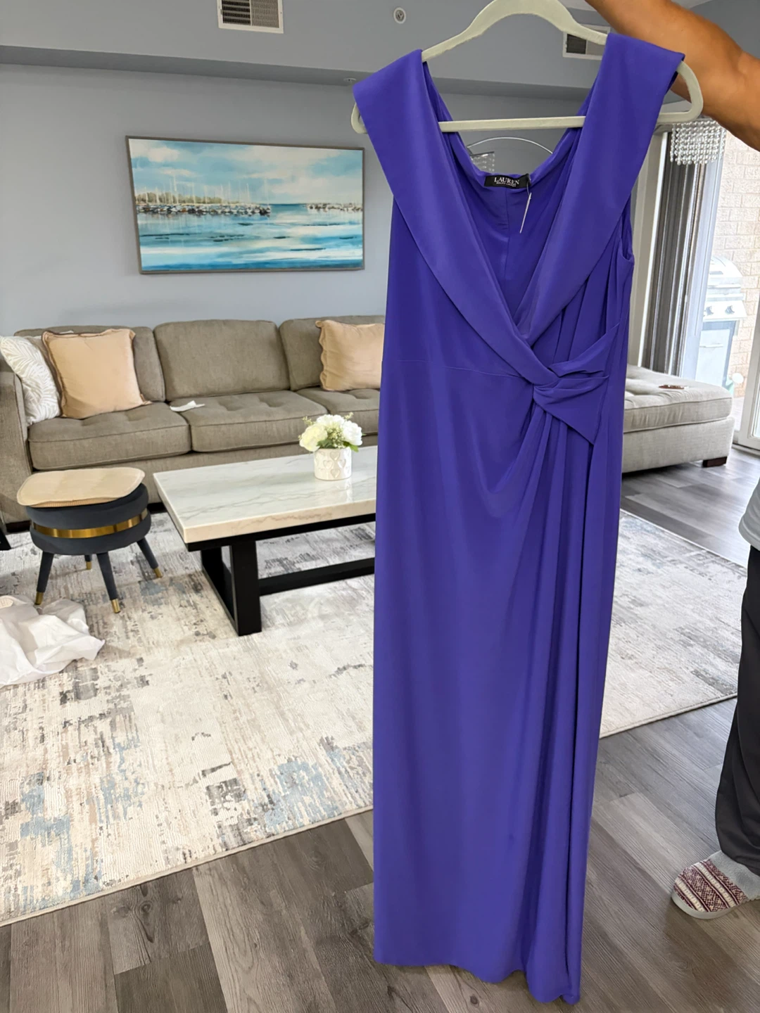 Lauren Ralph Lauren Purple Gown