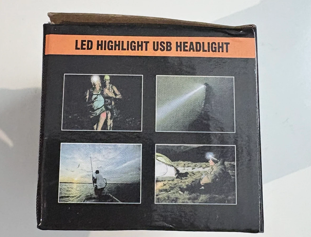 T21 LED Highlight USB Headlight - photo 2