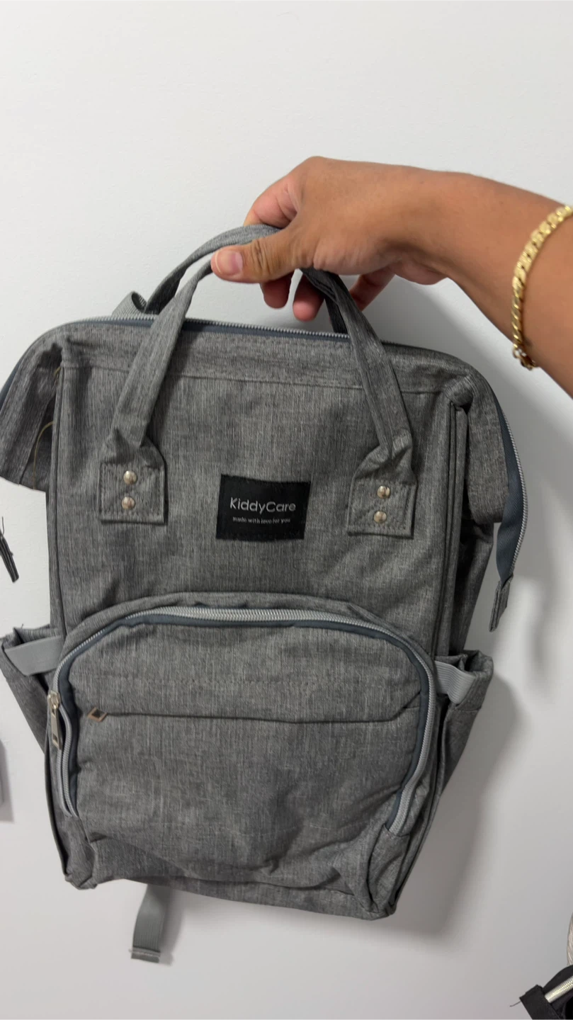 Brand new KiddyCare Diaper Bag Backpack - Grey