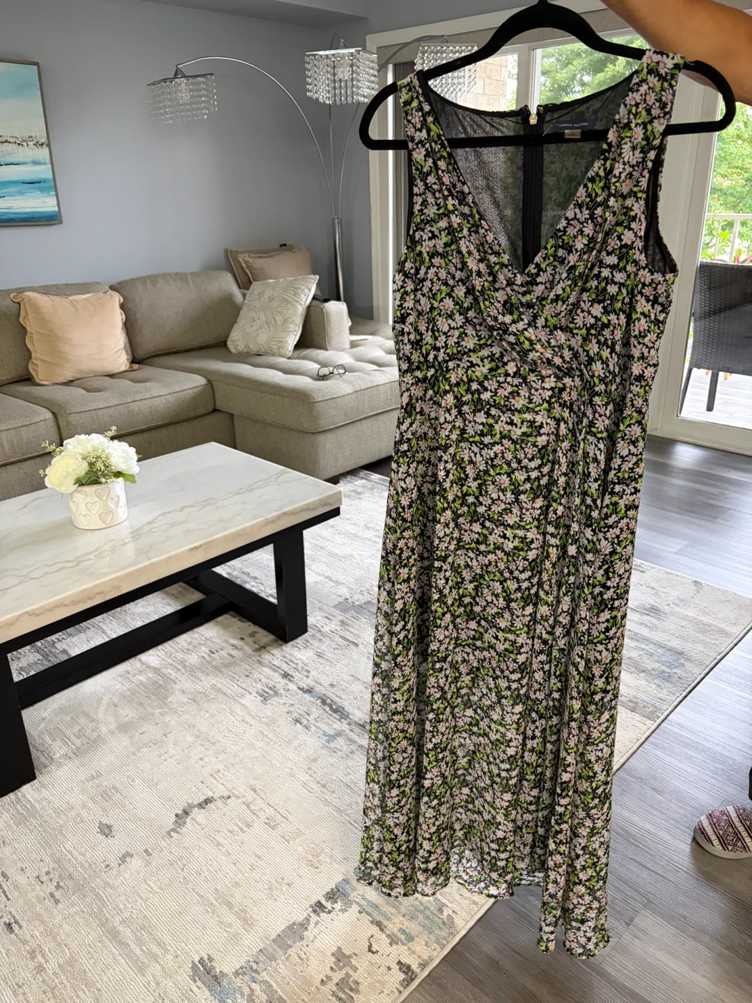 Tommy Hilfiger Floral Midi Dress