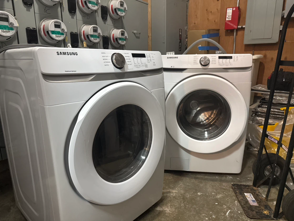 Samsung Front Load Washer & Dryer Set