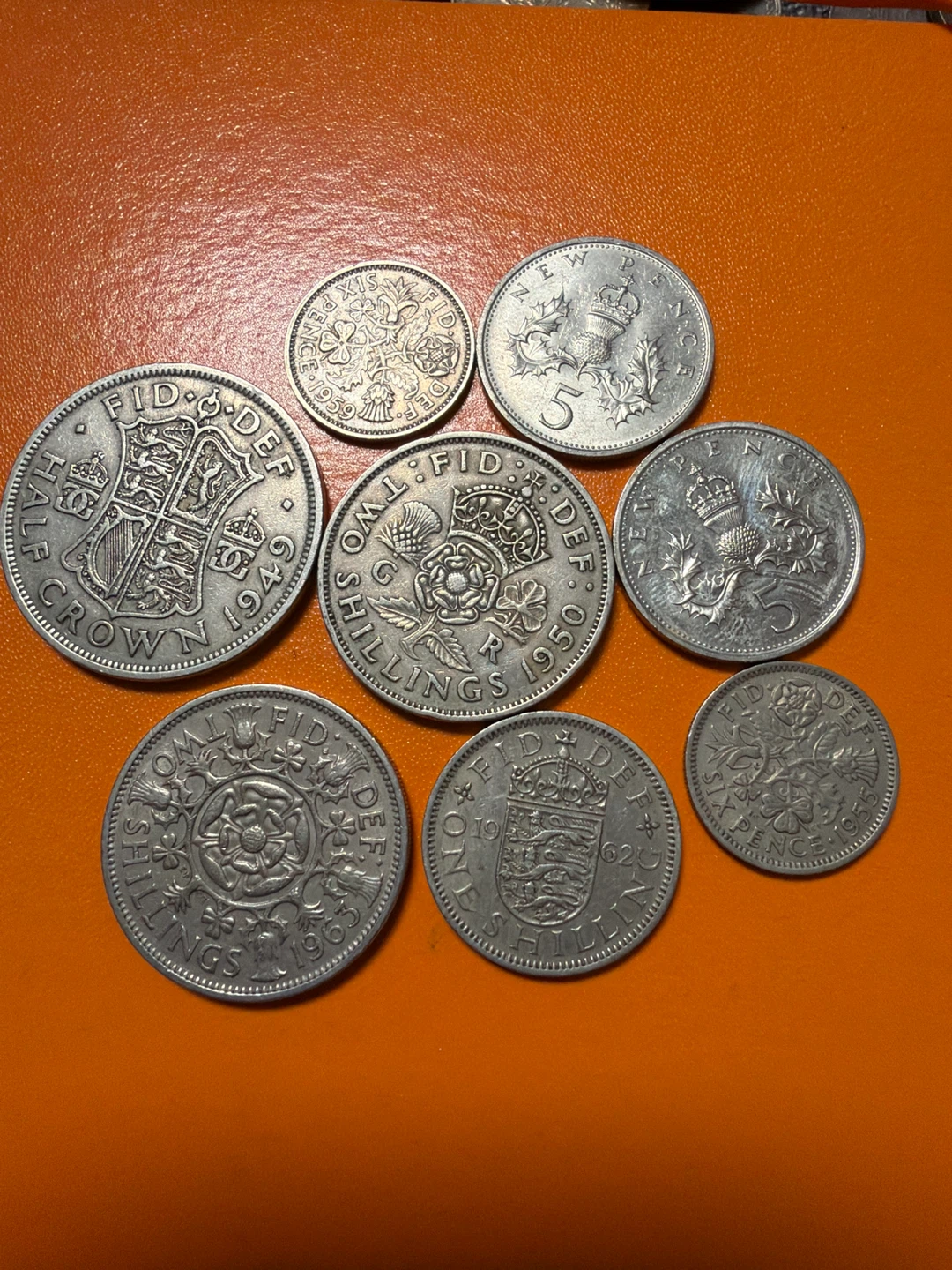 Collection of Vintage British Coins