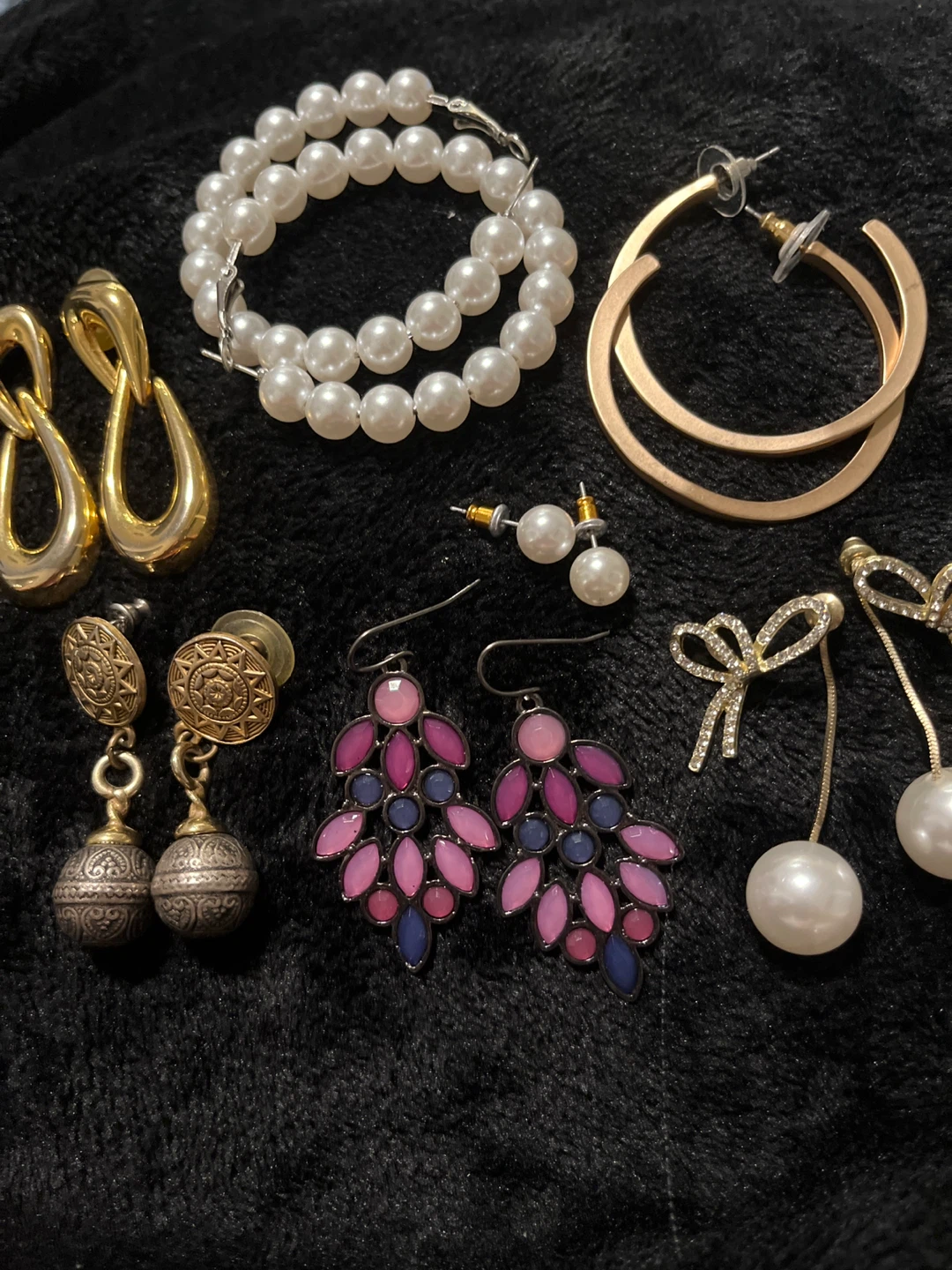 Lot of Assorted Earrings  7 pair
