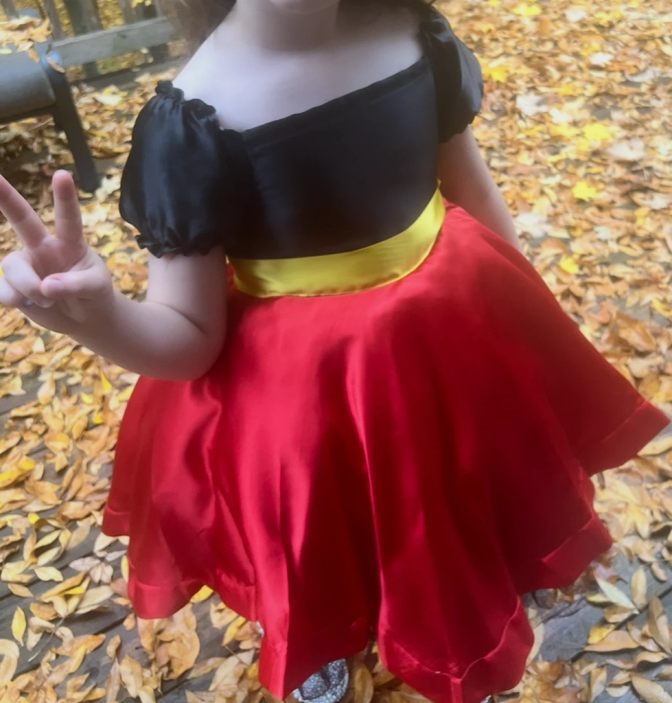 Girls Snow White Inspired Dress