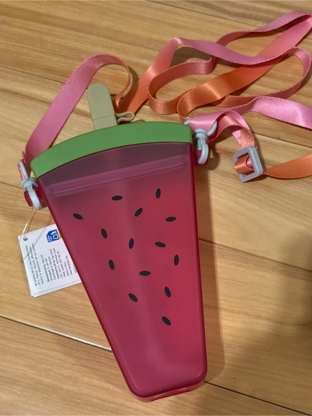Watermelon Popsicle Shaped Water Bottle - photo 2