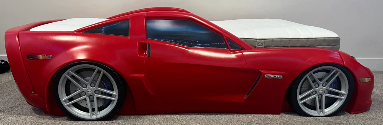 Step 2 Corvette Toddler to Twin-Sized Red Bed - photo 3