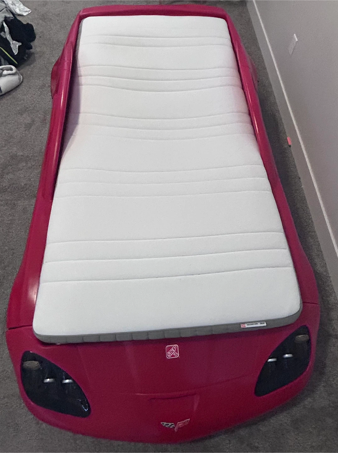 Step 2 Corvette Toddler to Twin-Sized Red Bed - photo 5