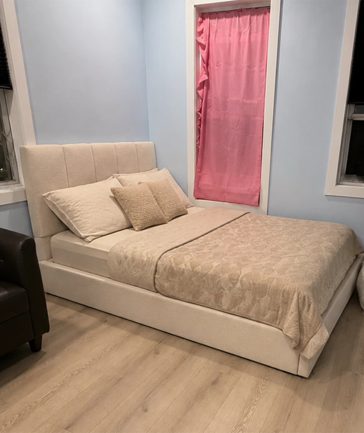 Upholstered Platform Bed Frame