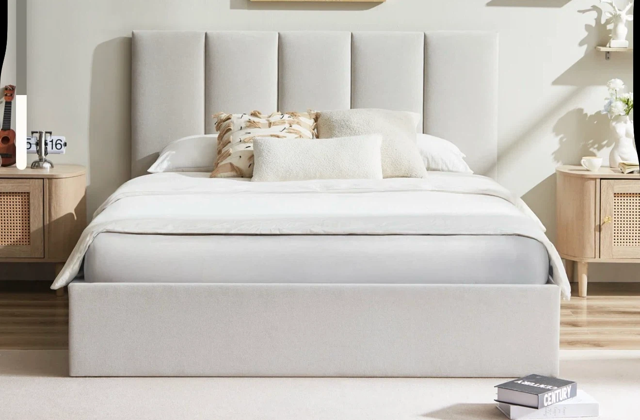 Upholstered Platform Bed Frame - photo 2
