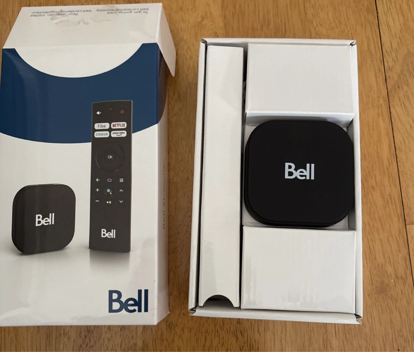 Bell Streamer 4K Android TV Box (No Remote)