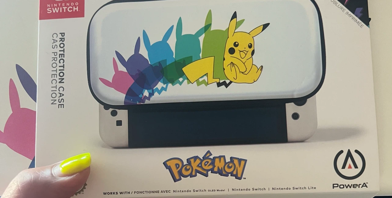 PowerA Nintendo Switch Pokémon Pikachu Color Shift  Case