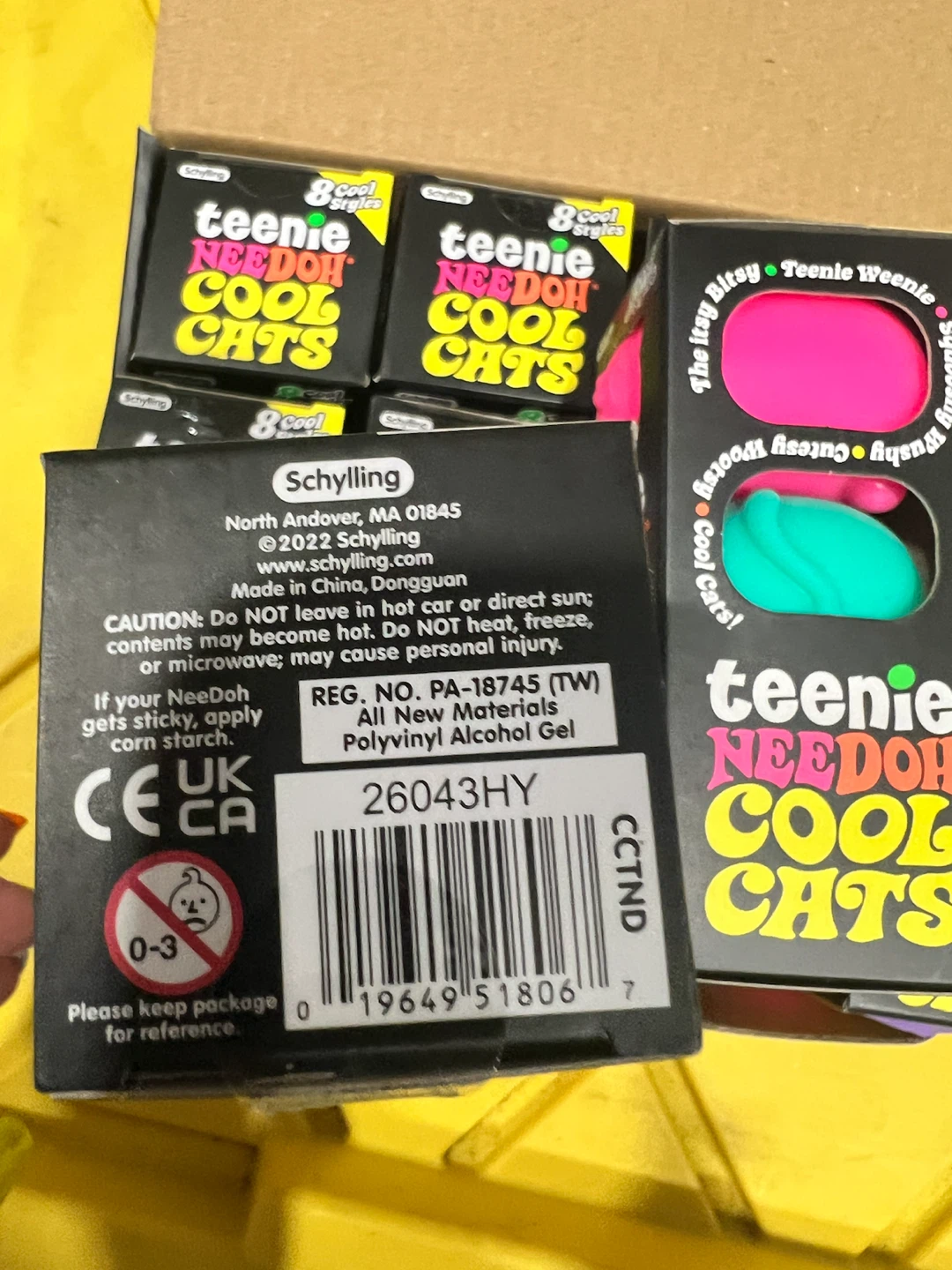Schylling Teenie Needoh Cool Cats 3 Pack - photo 5