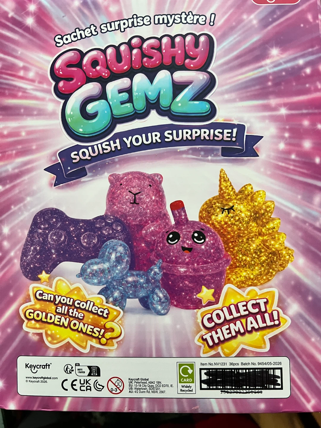 Squishy Gemz Surprise Toy
