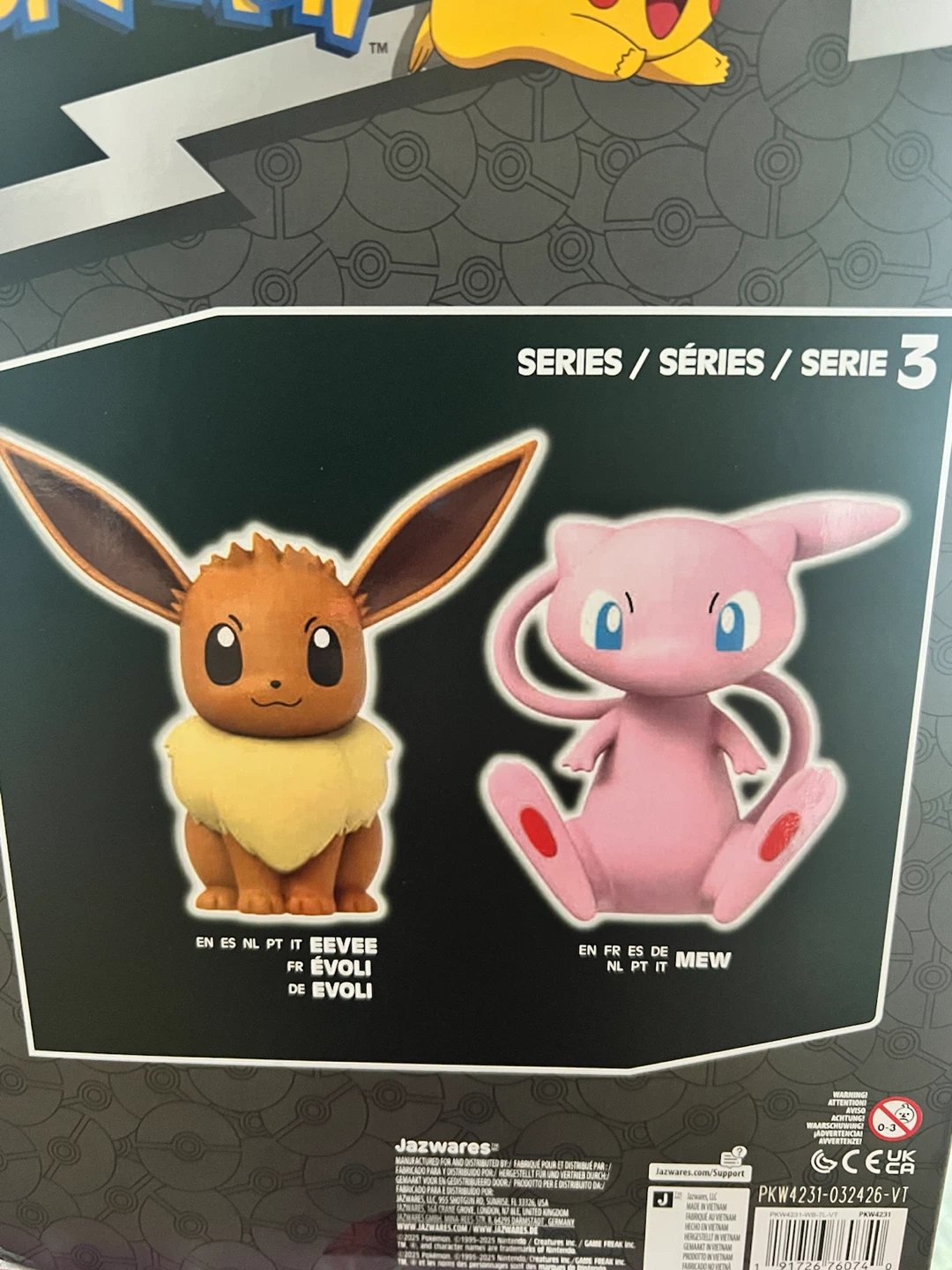 Jazwares Pokémon Mew Vinyl Figure 8in - photo 2
