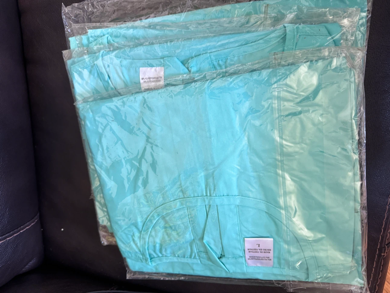 Medical lab patients gowns and doctors lab coats