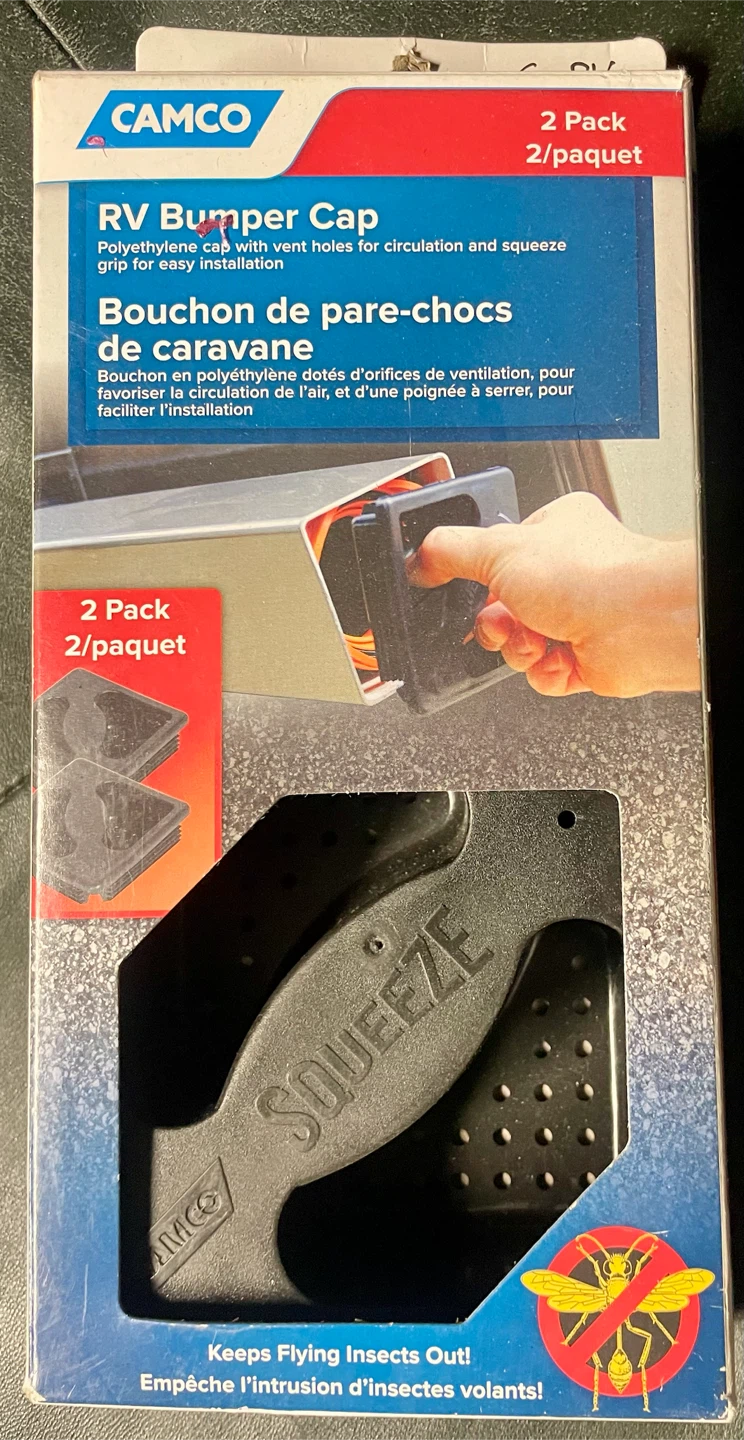 Camco RV Bumper Caps 2 Pack