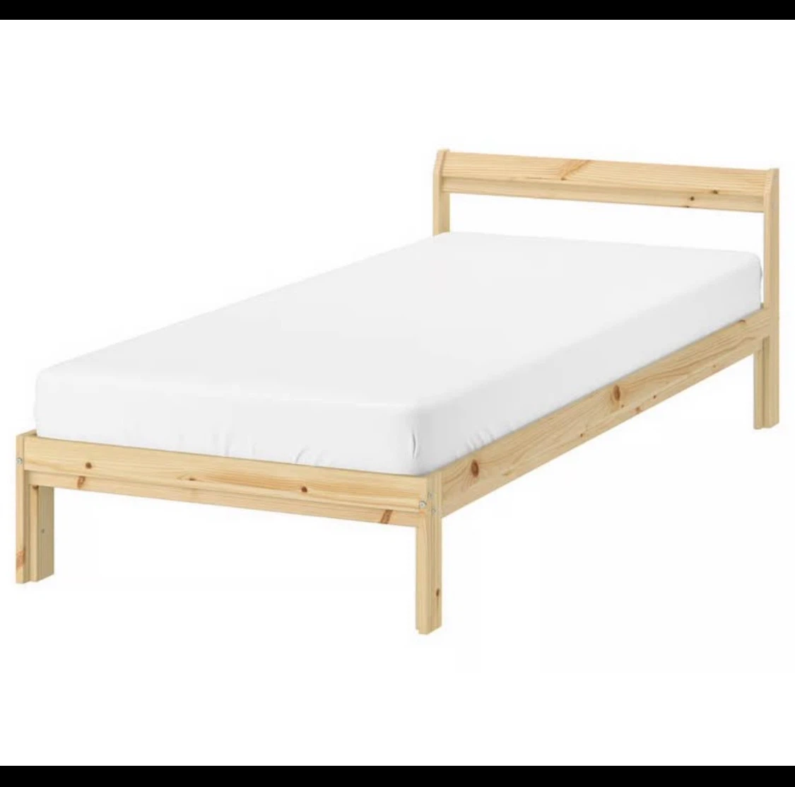 IKEA Solid Pine Twin/Single Bed Frame - photo 3