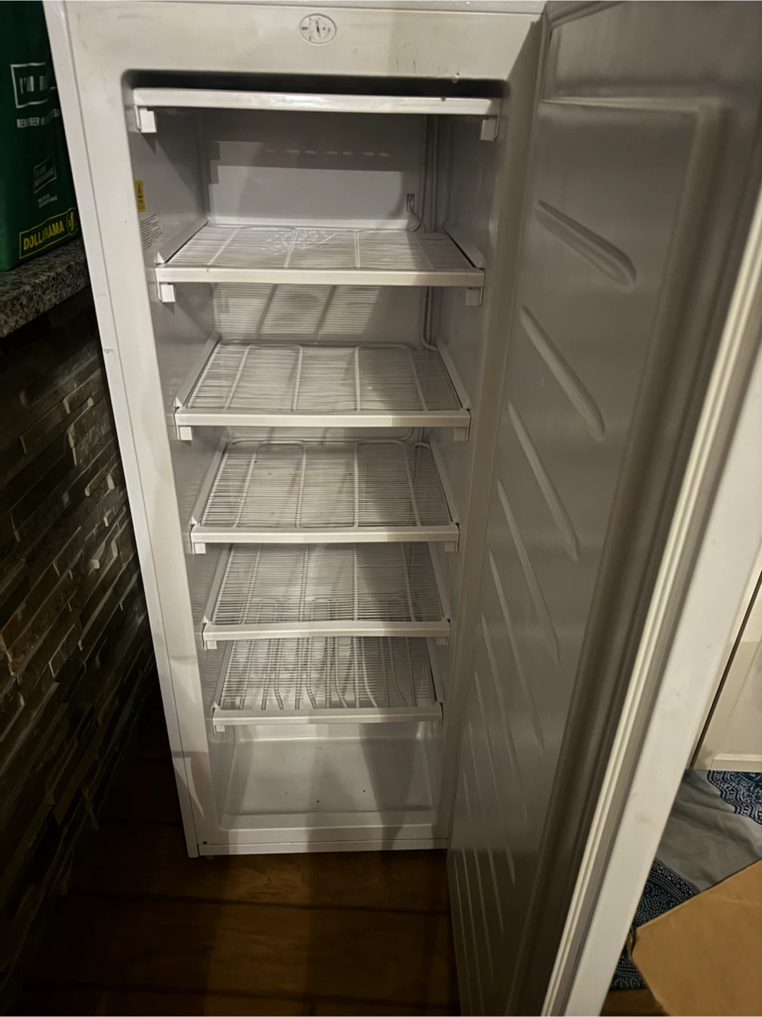 RCA White Upright Freezer - photo 3