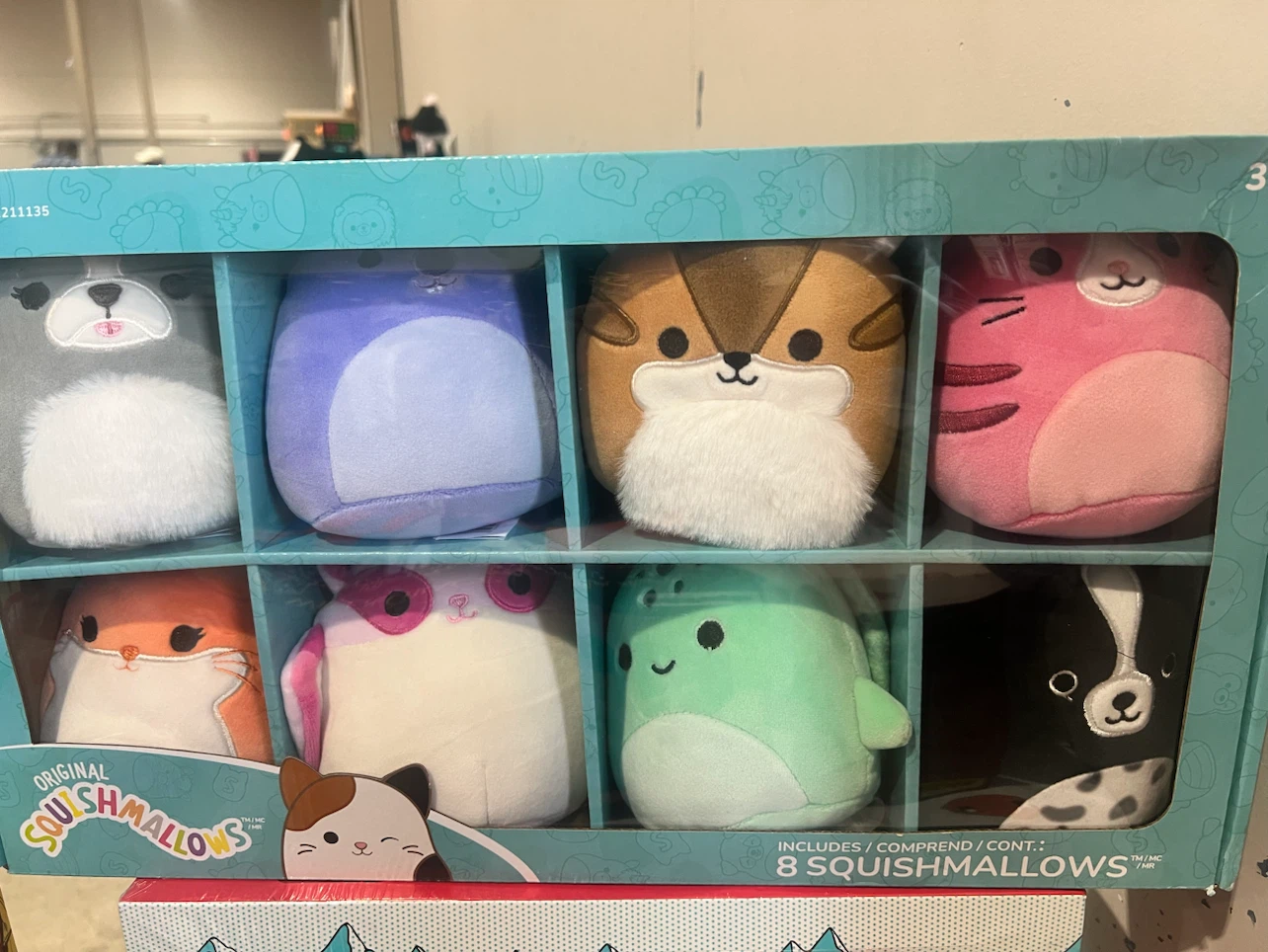 Squishmallows 8-Piece Mini Plush Toy Set