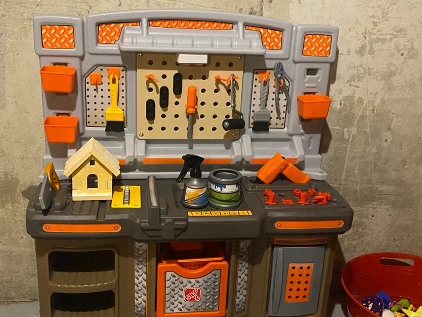 Toddler work bench Step2 Big builders pro kids workshop - photo 2