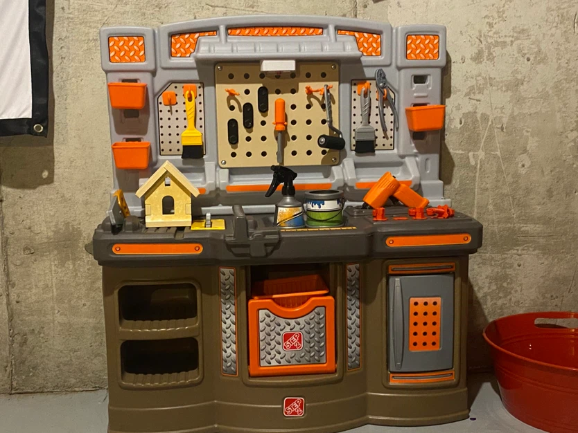 Toddler work bench Step2 Big builders pro kids workshop - photo 3