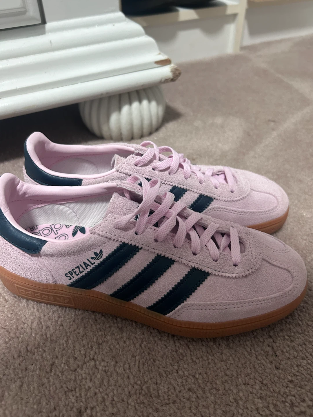 Adidas Spezial Pink Suede Sneakers - photo 2