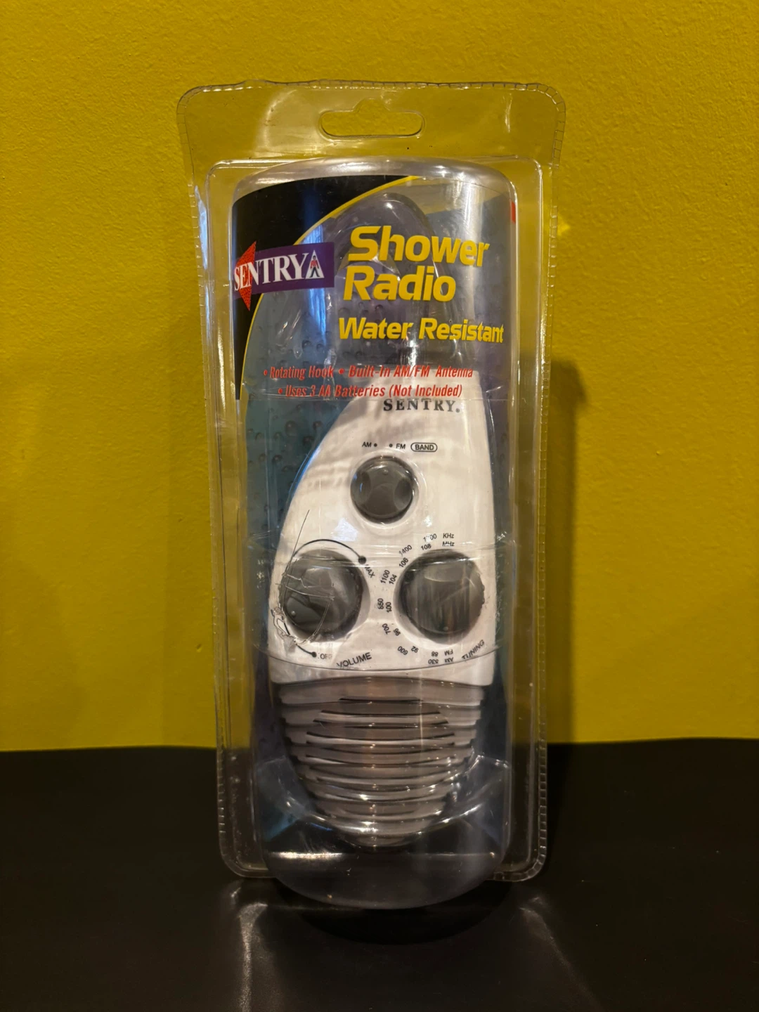 Sentry Water Resistant Shower Radio