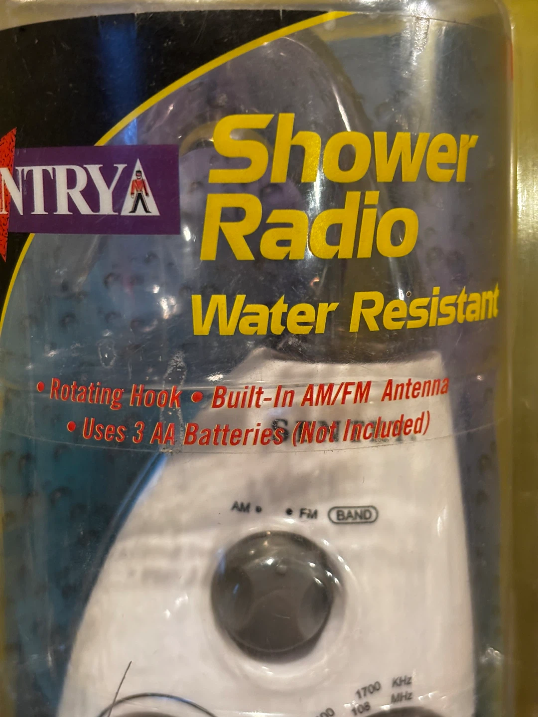 Sentry Water Resistant Shower Radio - photo 4