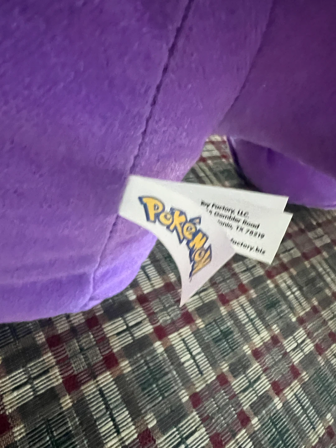 Pokemon Gengar Plush 20” - photo 5
