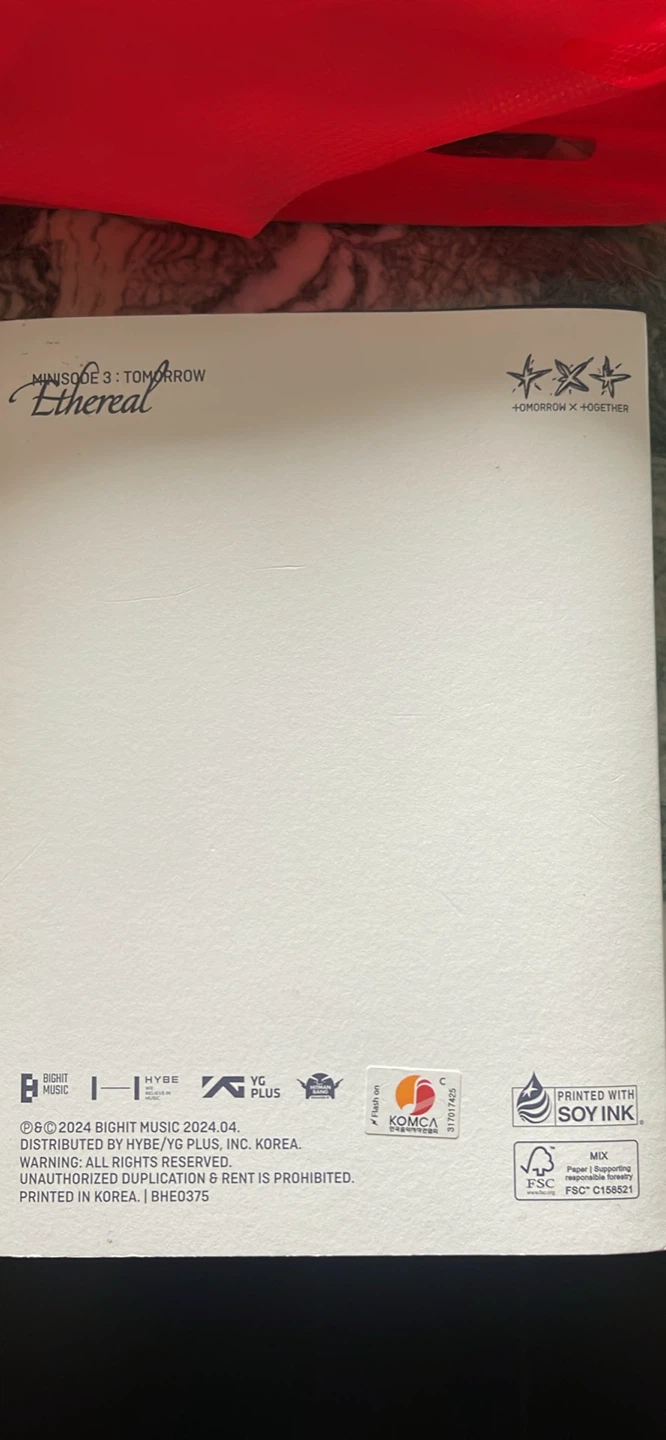 TXT TOMORROW X TOGETHER Minisode 3: TOMORROW Ethereal Album - photo 3