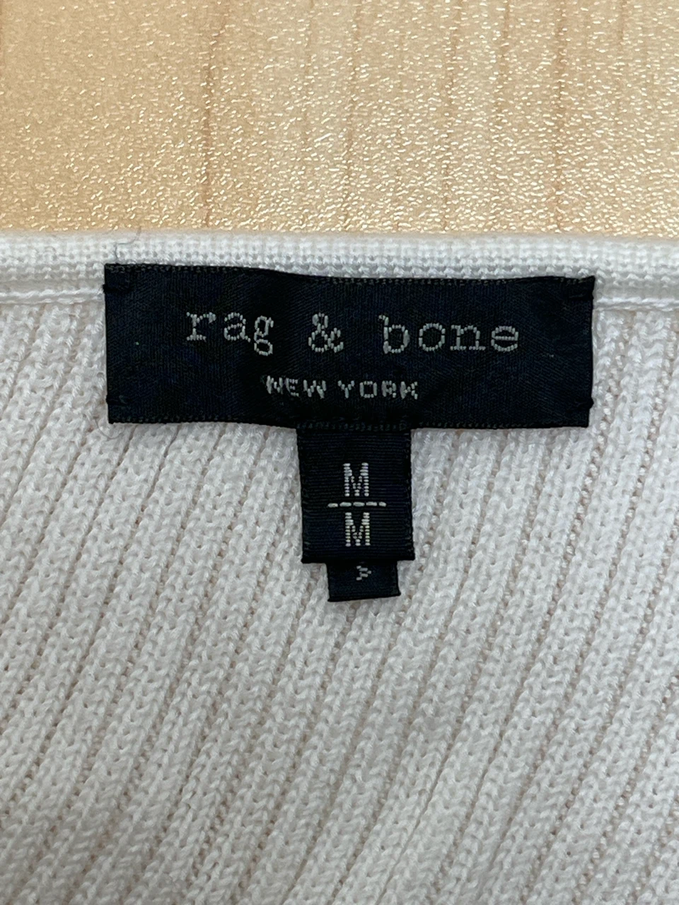 Rag & Bone White Knit Sweater - photo 3