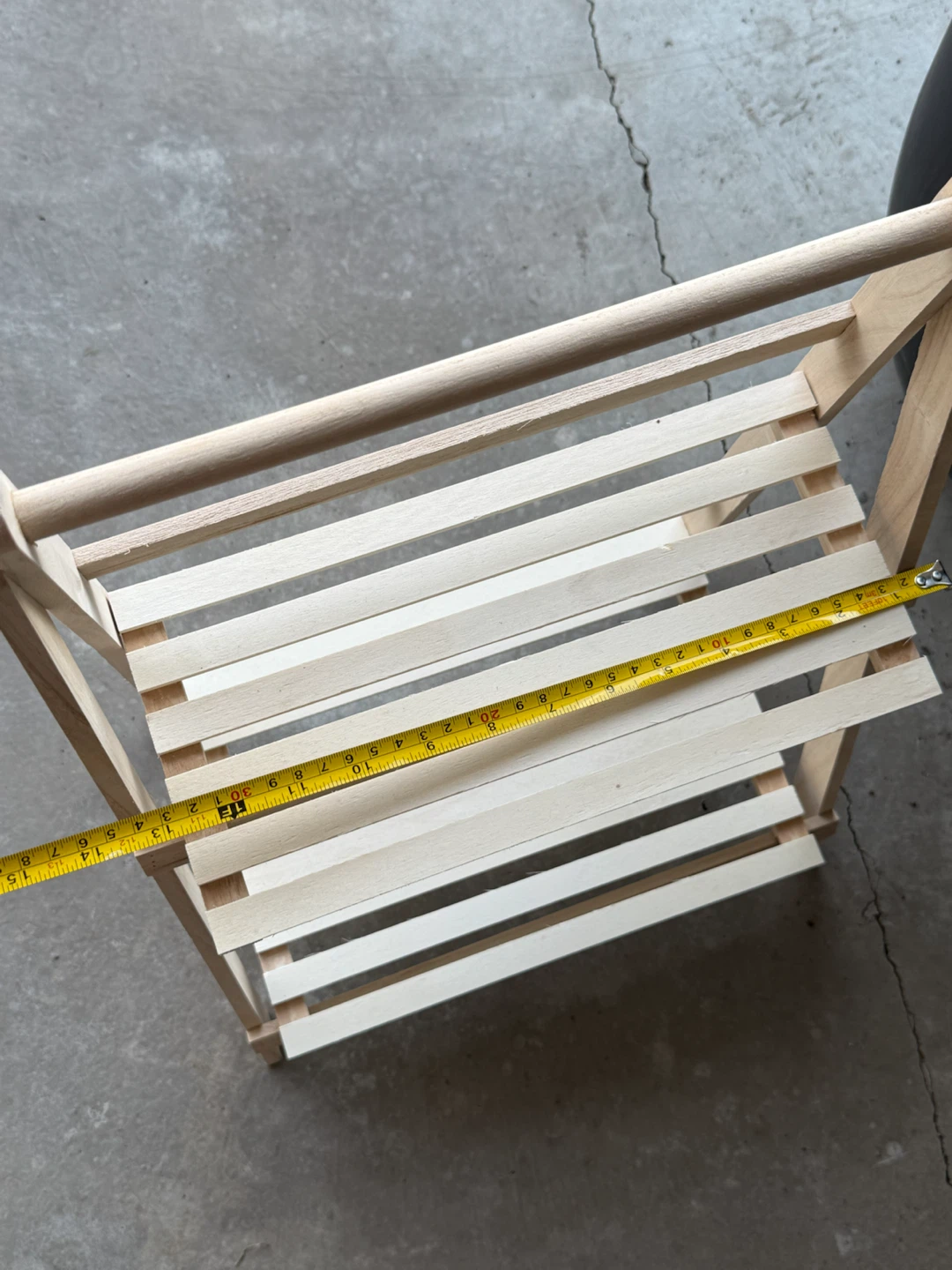 Wooden Foldable Shelf Unit - photo 3