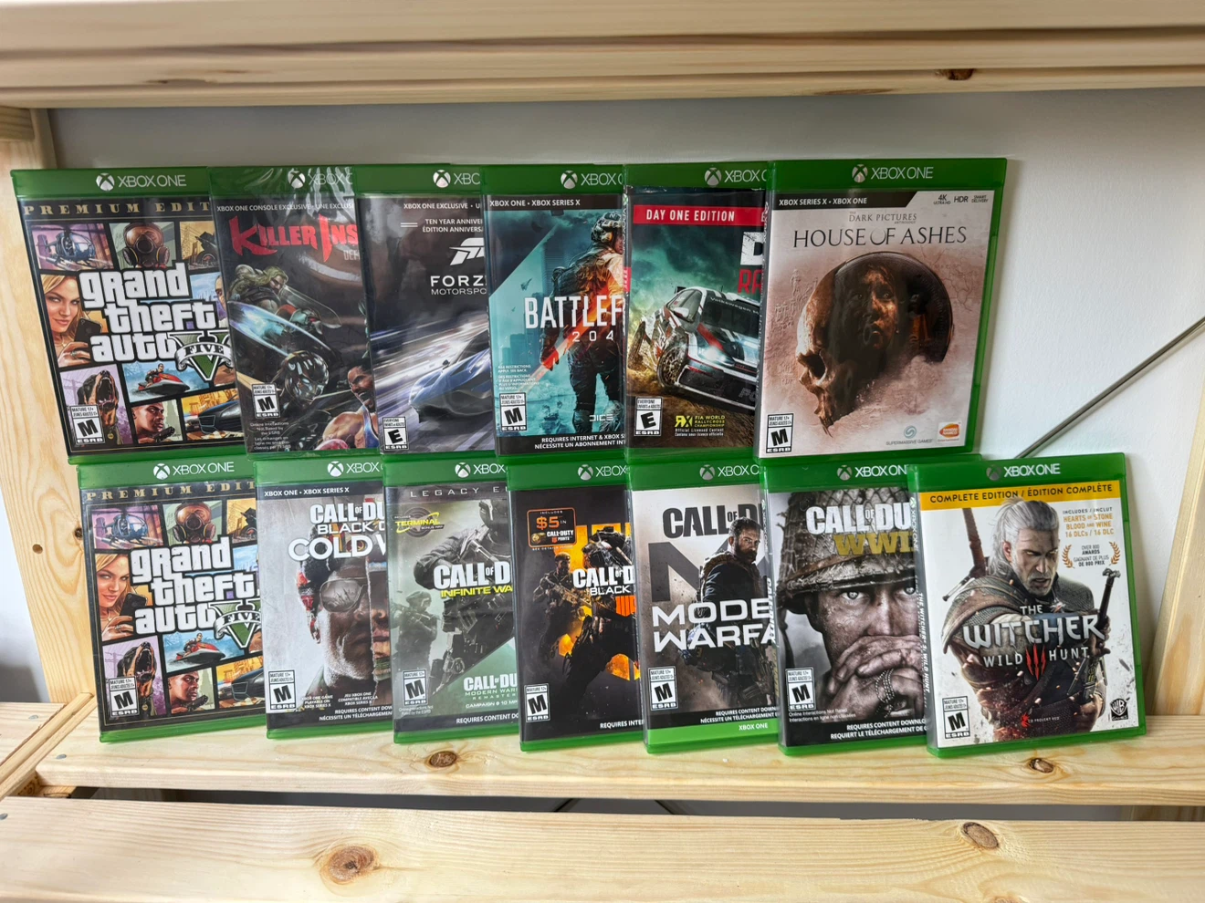 Xbox One games $15 each