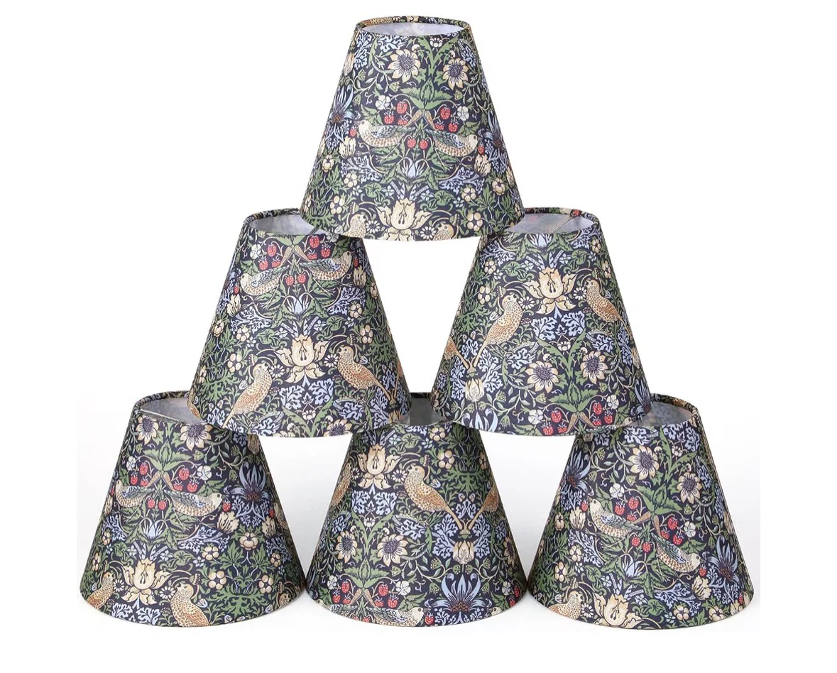 6 Pack Morris Vintage Chandelier Shades