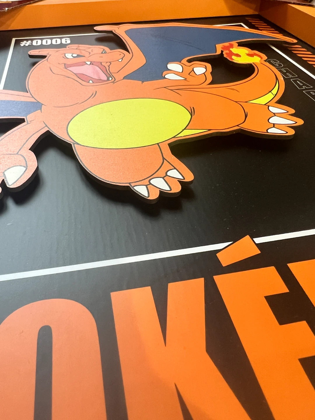 Pokemon Charizard Wall Sign 3D - photo 2