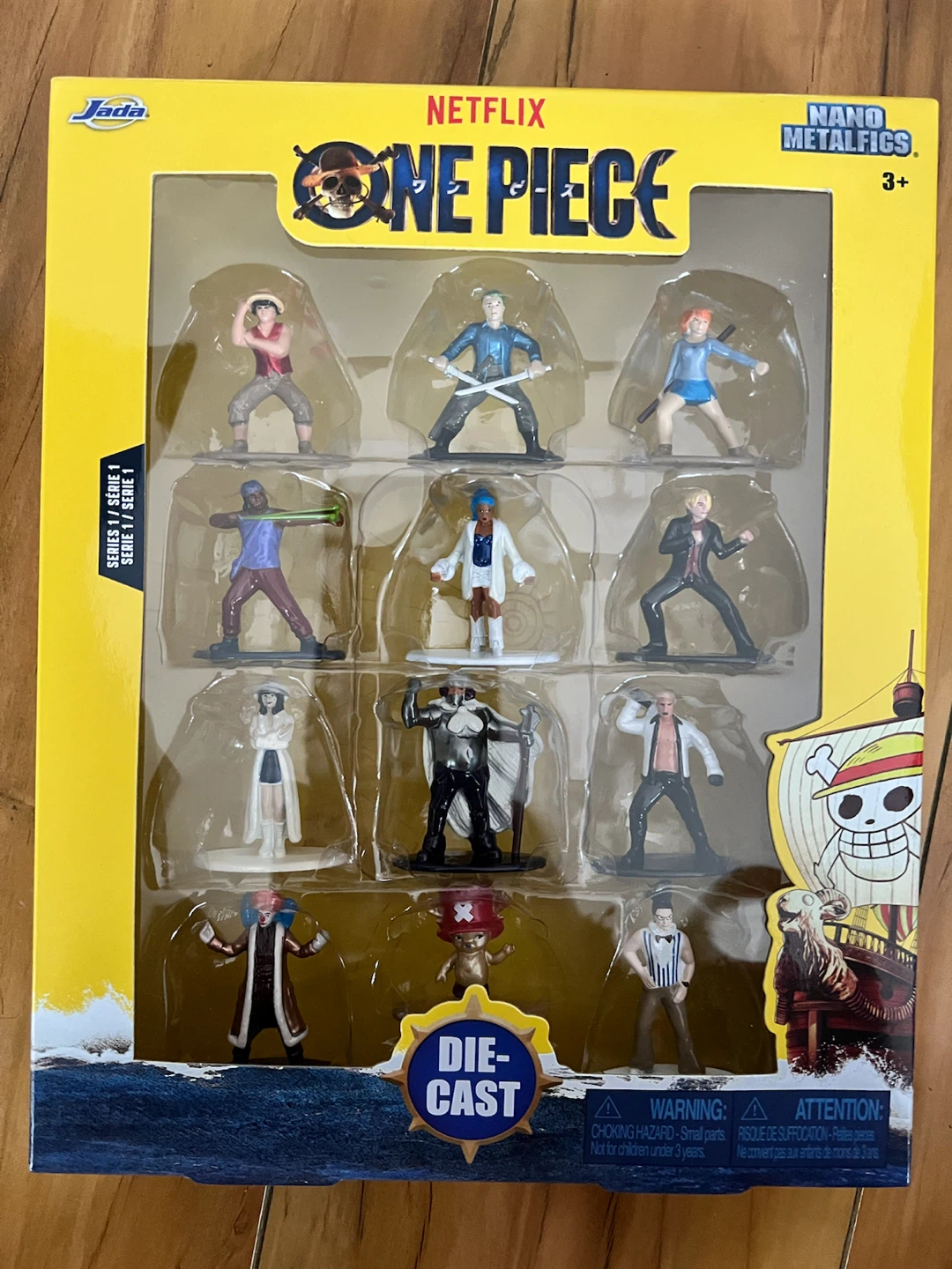 Netflix One Piece Nano Metalfigs Series 1 Die-Cast Figures - photo 2