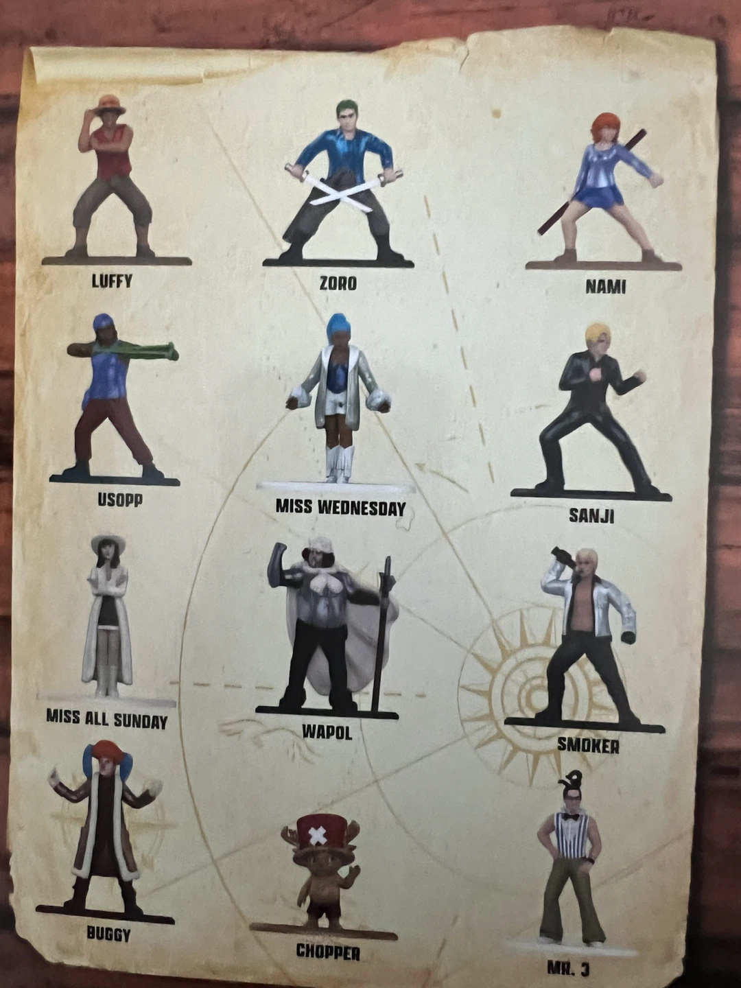 Netflix One Piece Nano Metalfigs Series 1 Die-Cast Figures - photo 4