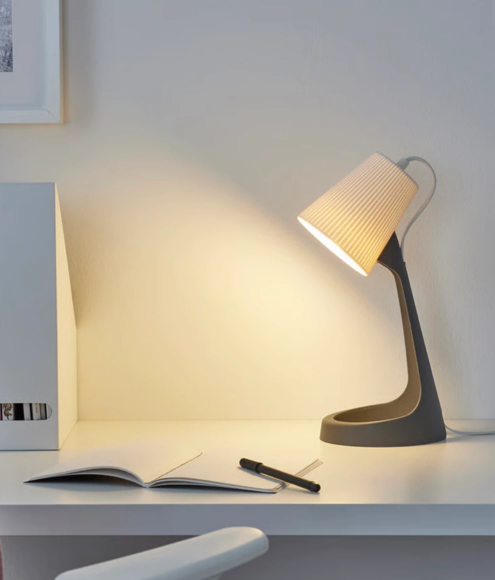 Desk Lamp - White/Grey - photo 2