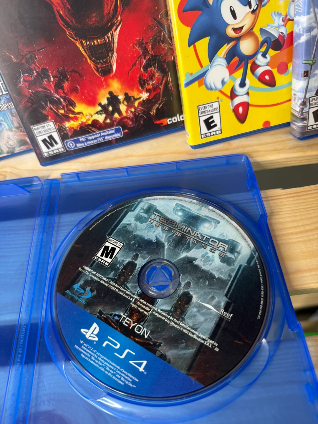 PlayStation 4 games. Terminator / Last of us / aliens / Naruto - photo 2