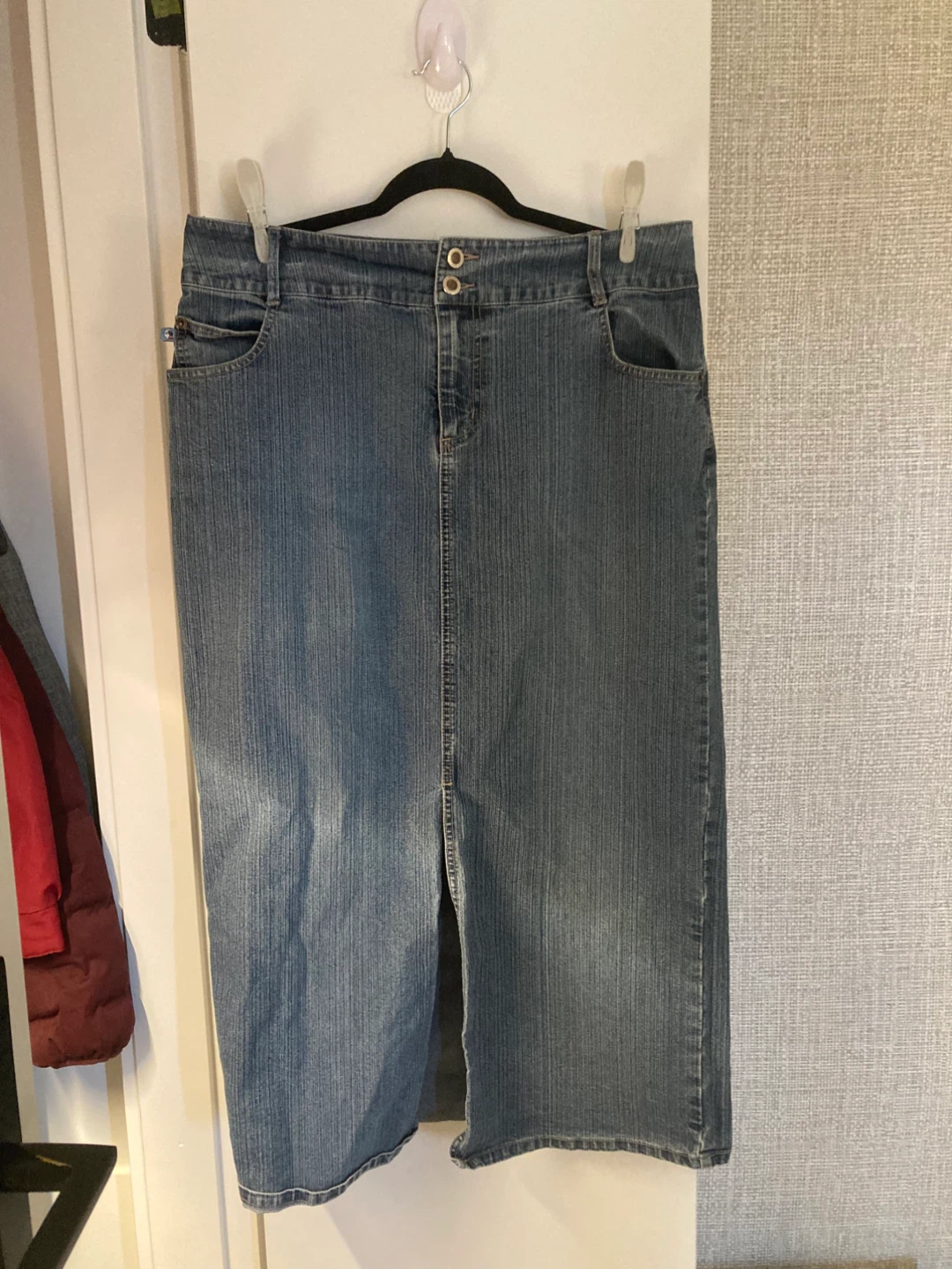 Duck Head Jeans Co. Stretch Denim Skirt Size 14