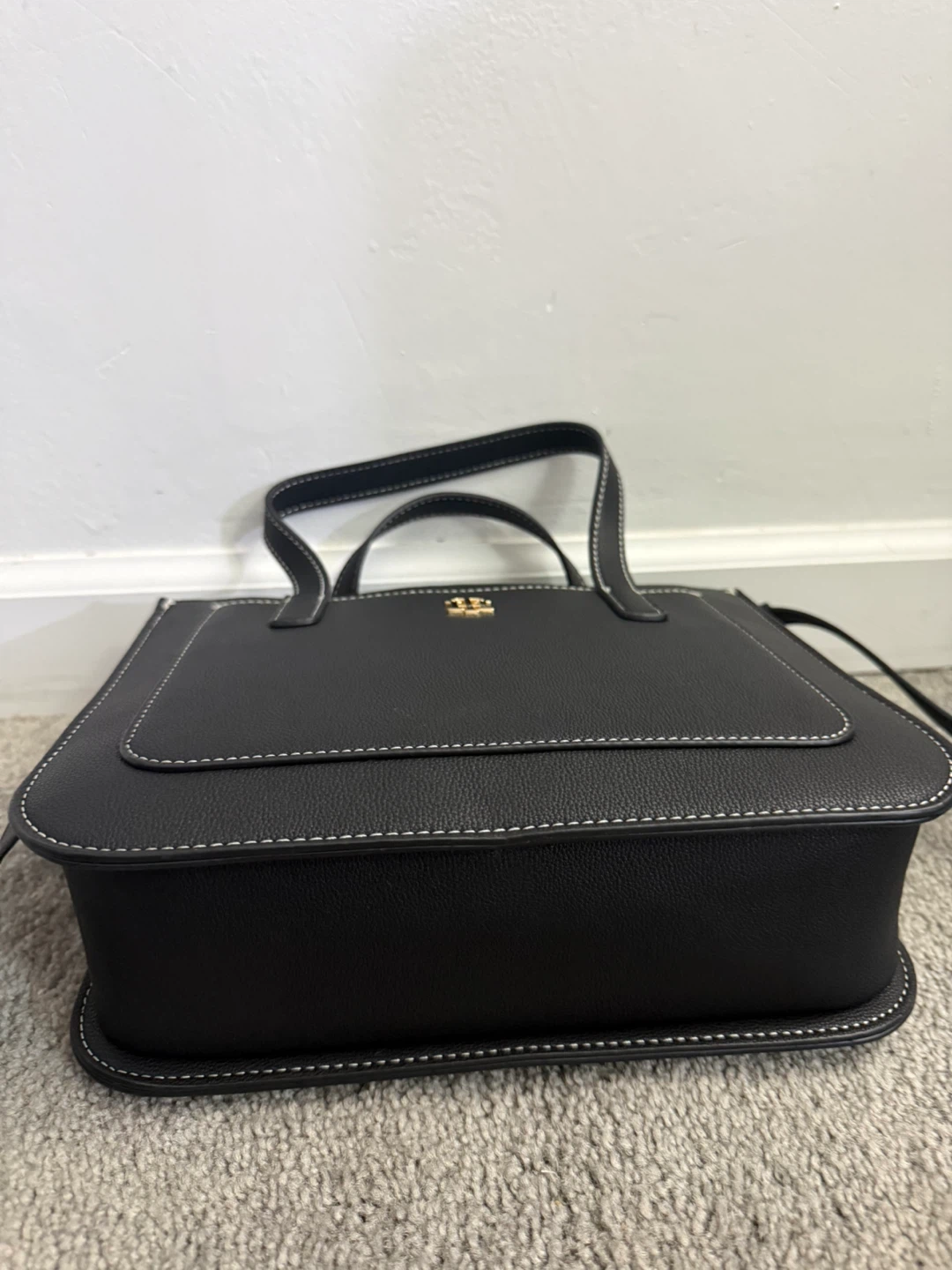 Tommy Hilfiger Black Leather Tote Handbag - photo 4