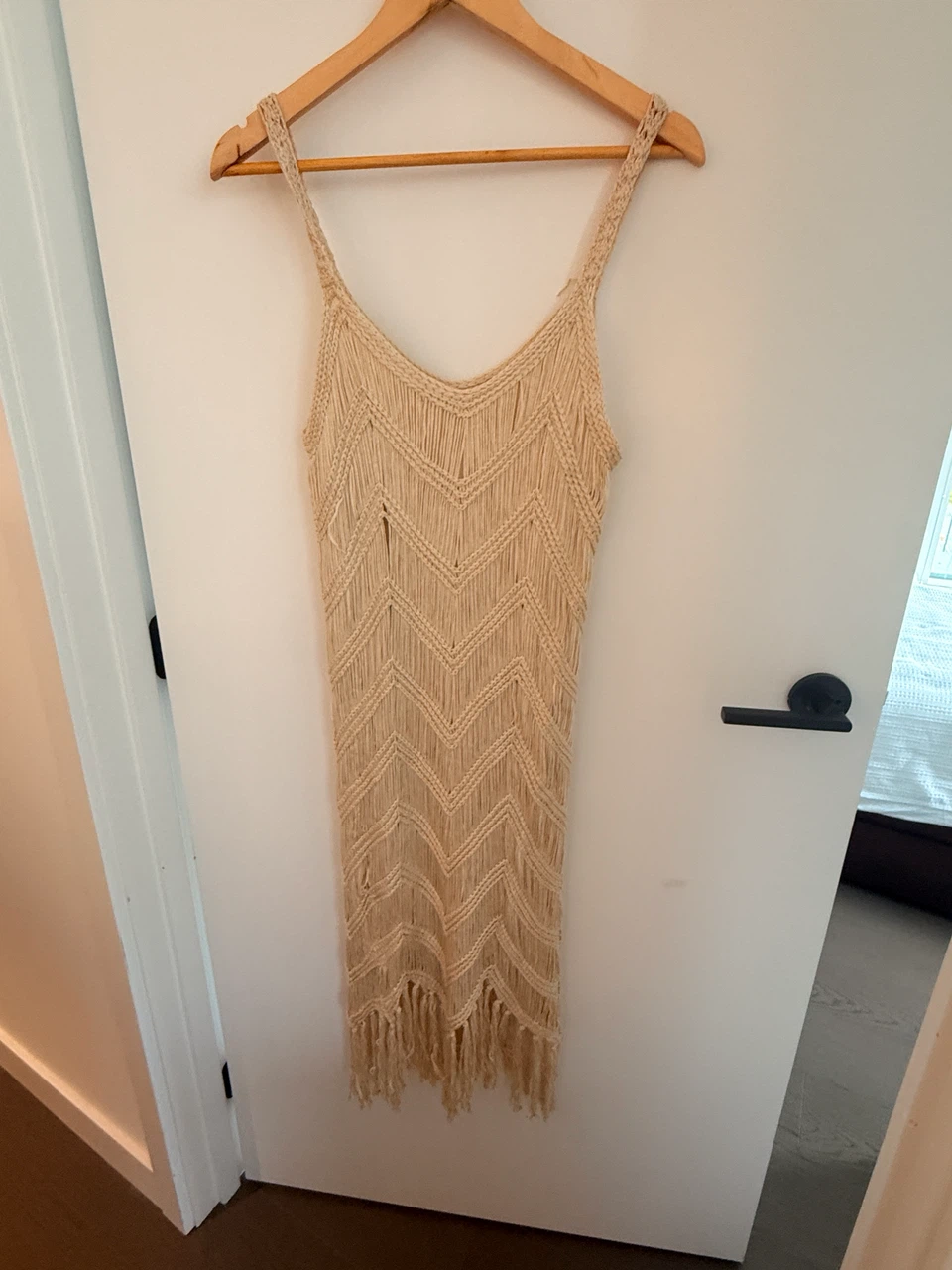 ZARA Macrame Dress