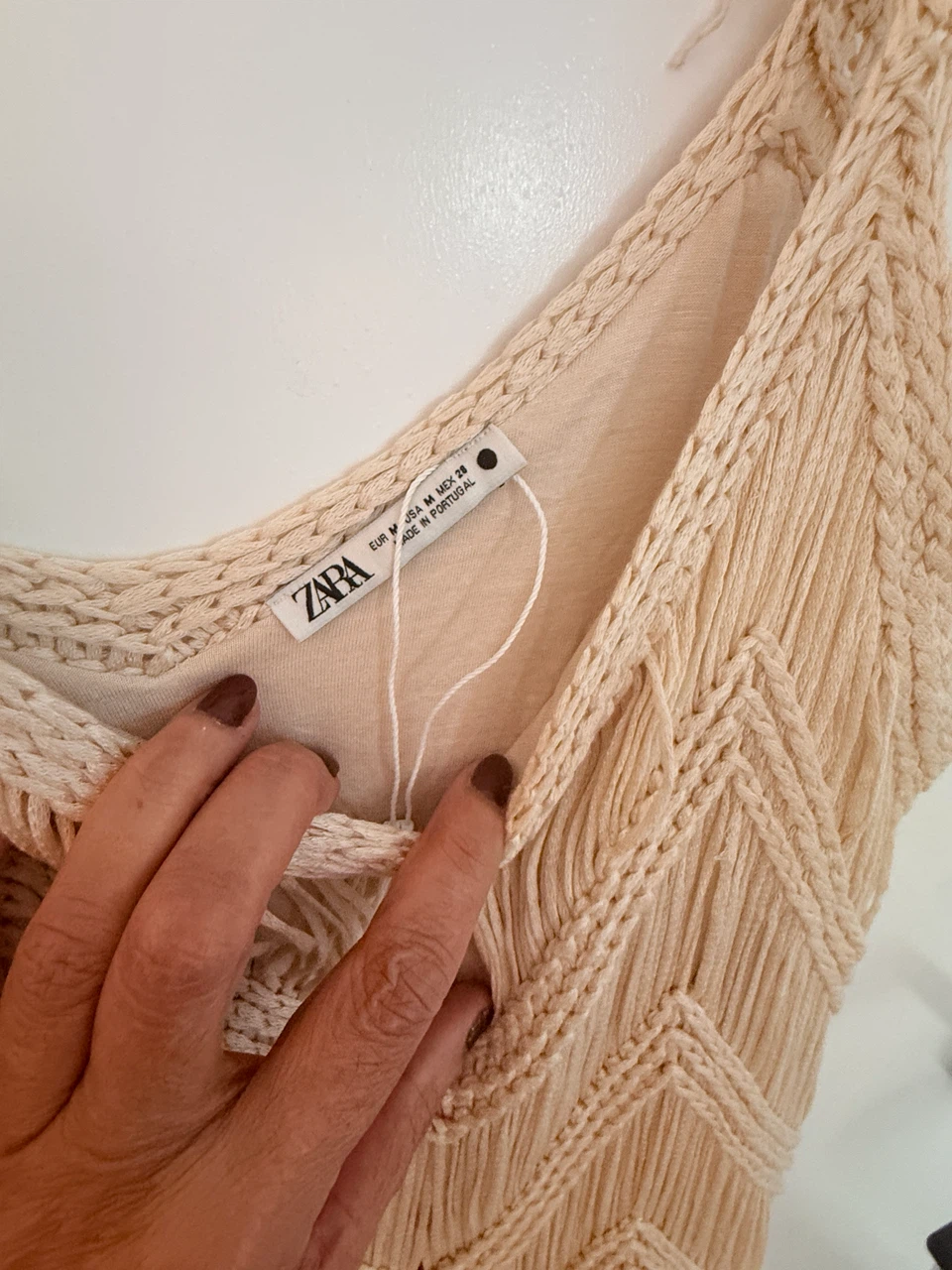 ZARA Macrame Dress - photo 3