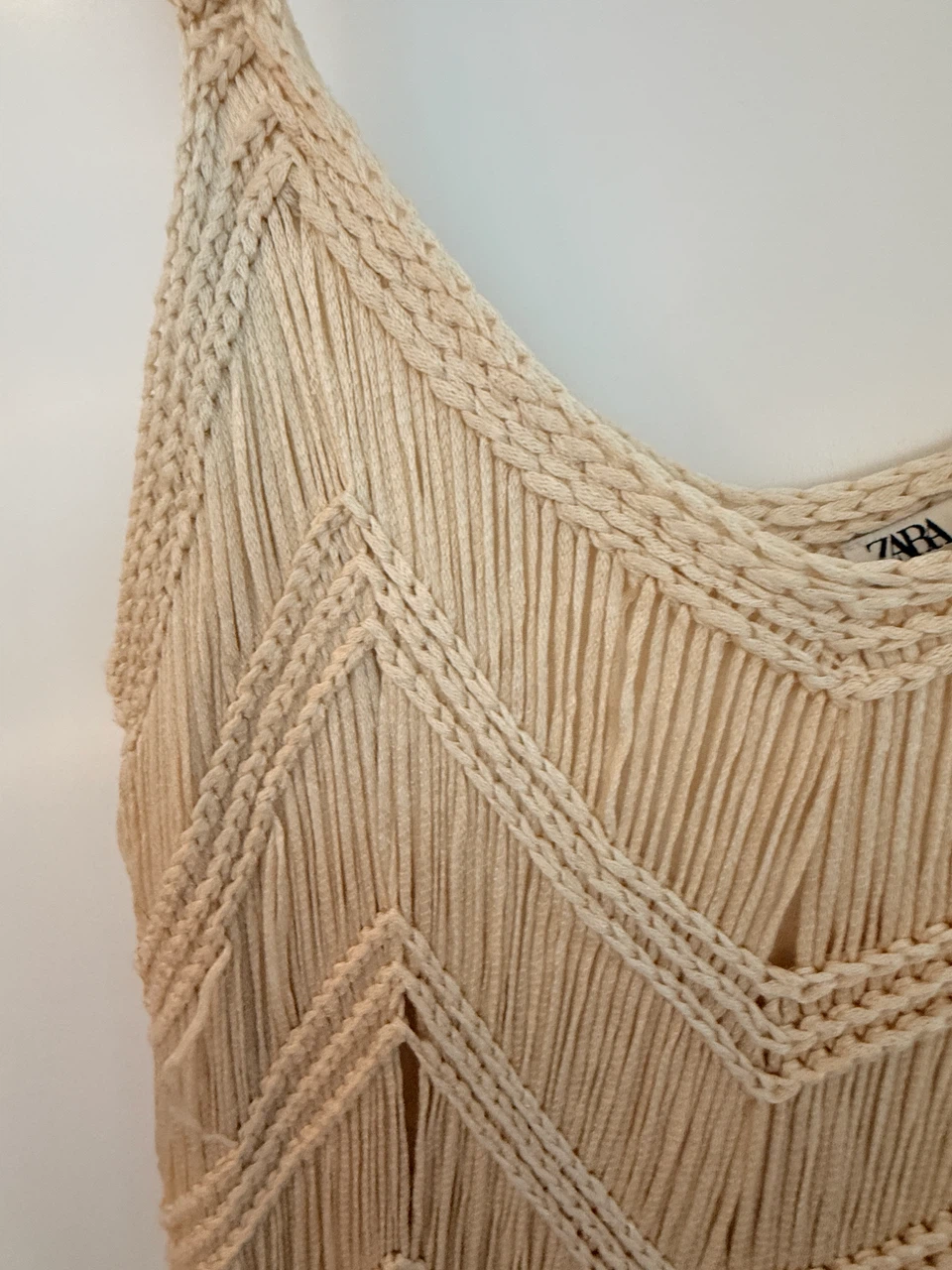 ZARA Macrame Dress - photo 4