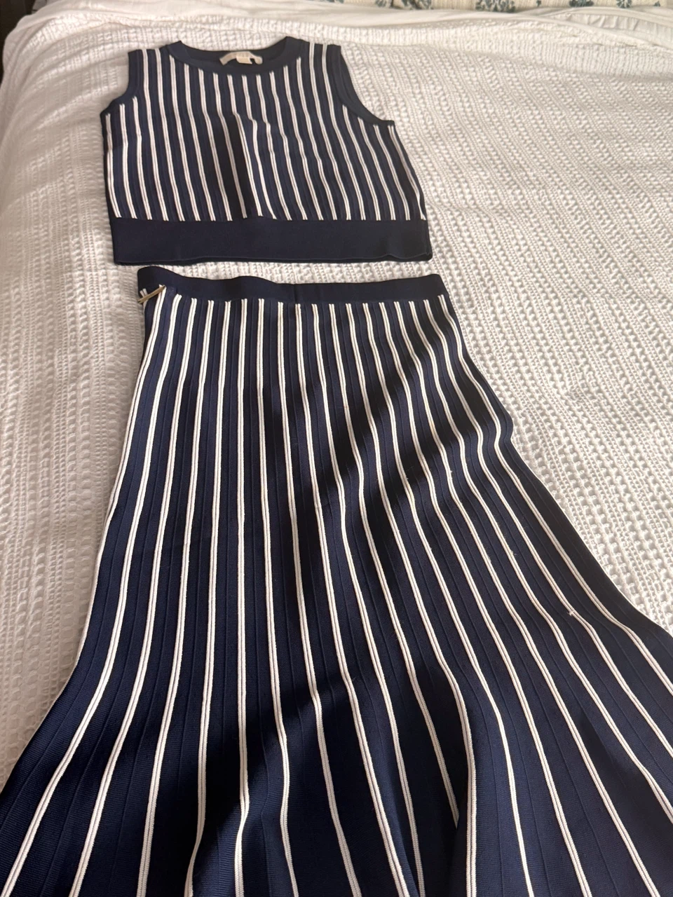 Michael Kors Striped Knit Top & Skirt Set - photo 4