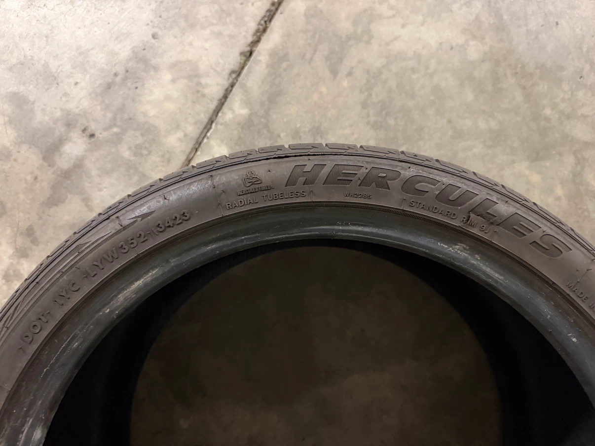Hercules Raptis R-T5 255/35ZR18 Tires - photo 2