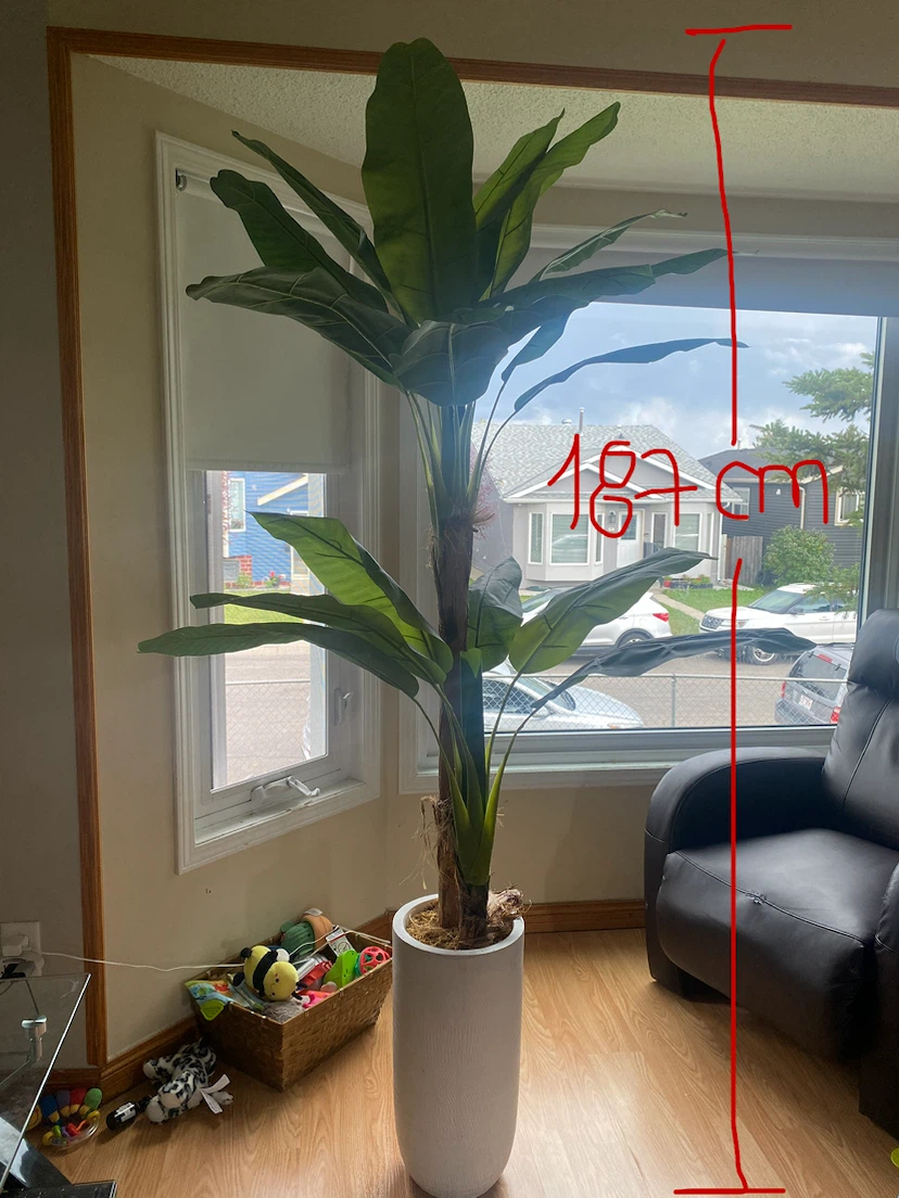 Artificial Banana Tree Plant - photo 2